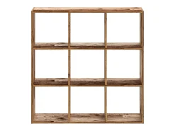 Digna Estantería madera de ingeniería color envejecido 102x32x102 cm
