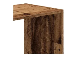 Digna Estantería madera de ingeniería color envejecido 102x32x102 cm