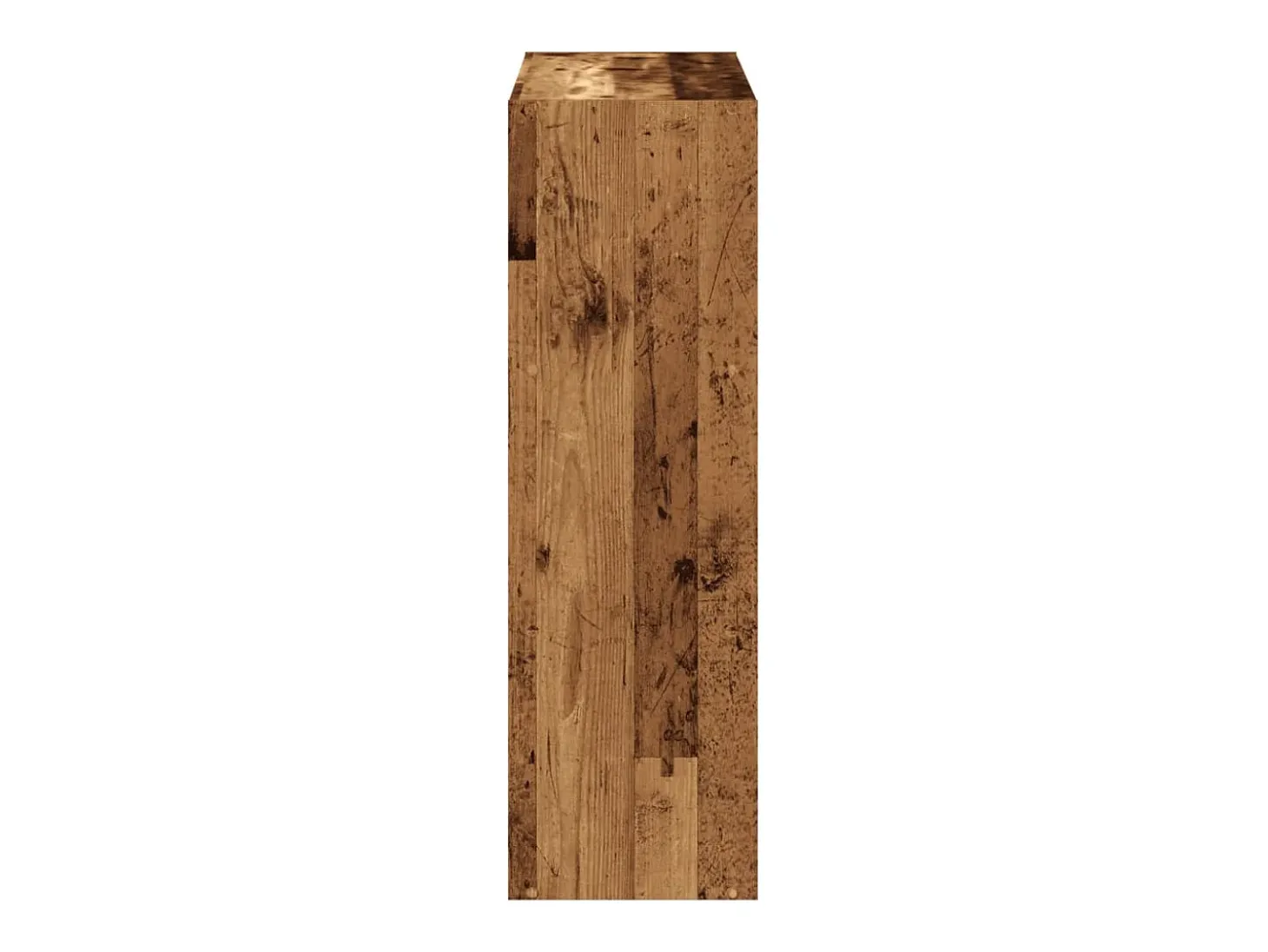 Digna Estantería madera de ingeniería color envejecido 102x32x102 cm