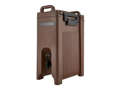 Dispensador de Bebidas SucceBuy Isotérmico 19 L, Fuente de Agua Caliente y Fría No Eléctrica con Grifo y Asa, Contenedor Isotérmico