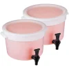 Dispensador de Bebidas SucceBuy Dispensador de Bebidas de Plástico para Fiestas de 11 L con Grifo