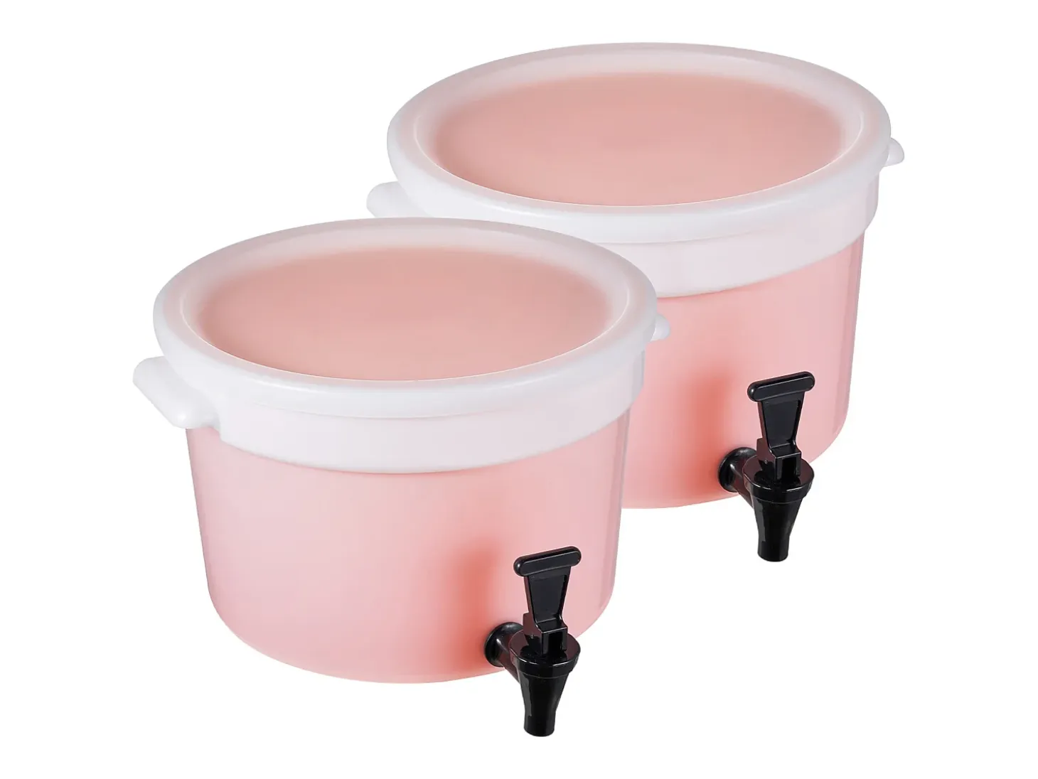 Dispensador de Bebidas SucceBuy Dispensador de Bebidas de Plástico para Fiestas de 11 L con Grifo