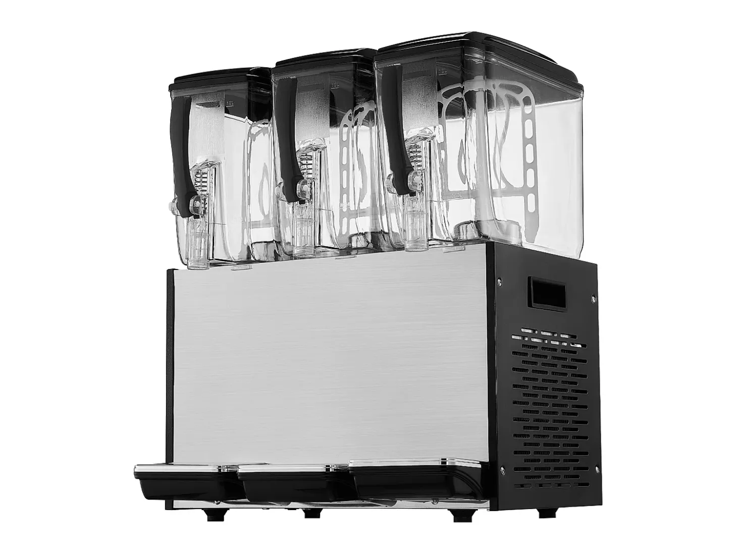 Distribuidor de Bebidas Comerciales SucceBuy 12 L x 3 Depósitos, Distribuidor de Bebidas Heladas y Jugos Fríos