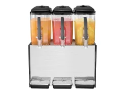 Distribuidor de Bebidas Comerciales SucceBuy 12 L x 3 Depósitos, Distribuidor de Bebidas Heladas y Jugos Fríos