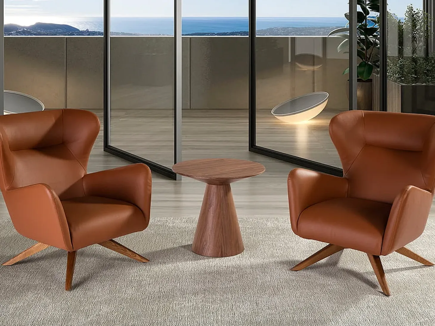 Dudeco Sillón Solin Marrón