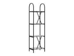 Estante de libros Gris sonoma 40 x 30 x 146 cm