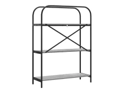 Estante de libros Gris sonoma 80 x 30 x 109 cm