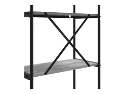 Estante de libros Gris sonoma 80 x 30 x 109 cm