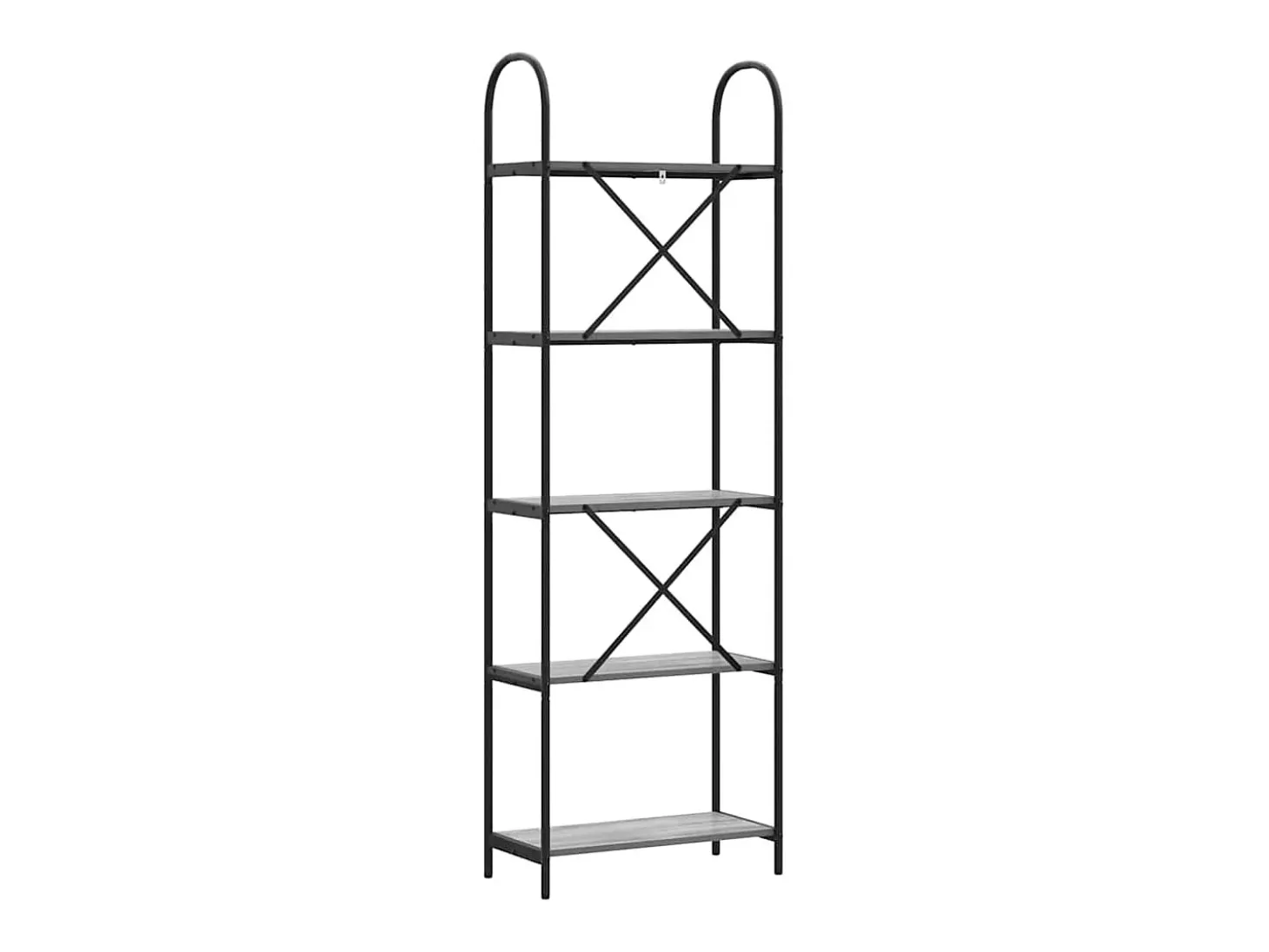 Estante de libros Gris sonoma 60 x 30 x 183 cm