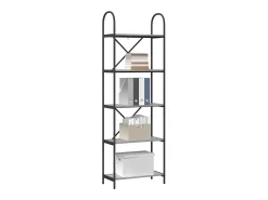 Estante de libros Gris sonoma 60 x 30 x 183 cm