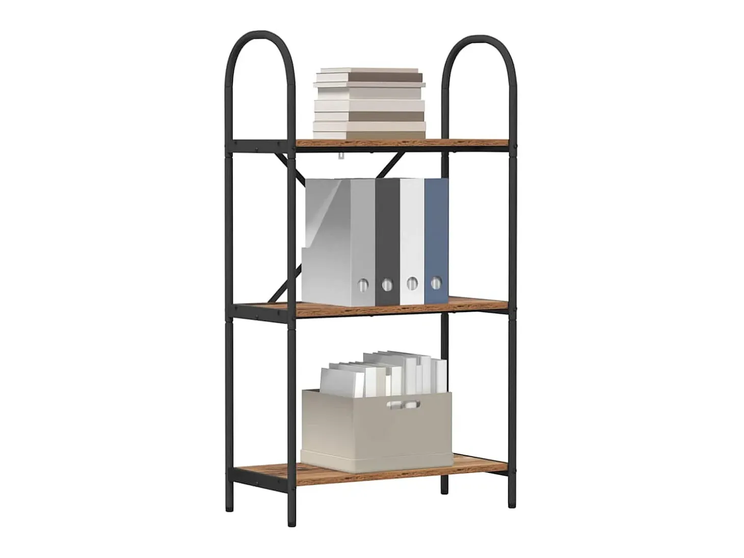 Estante de libros Madera vieja 60 x 30 x 109 cm