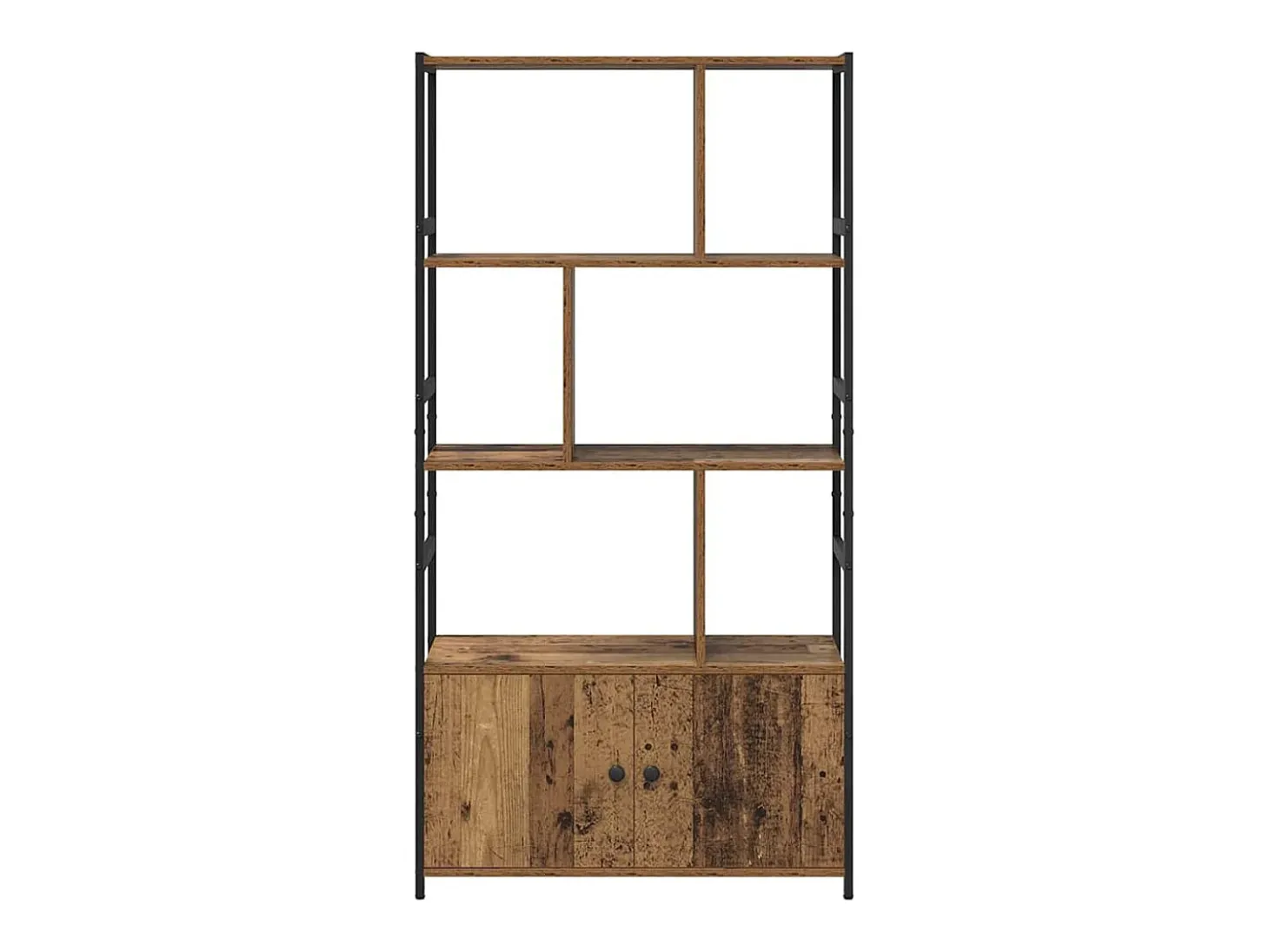 Estante de libros Madera vieja 80 x 30 x 155.5 cm