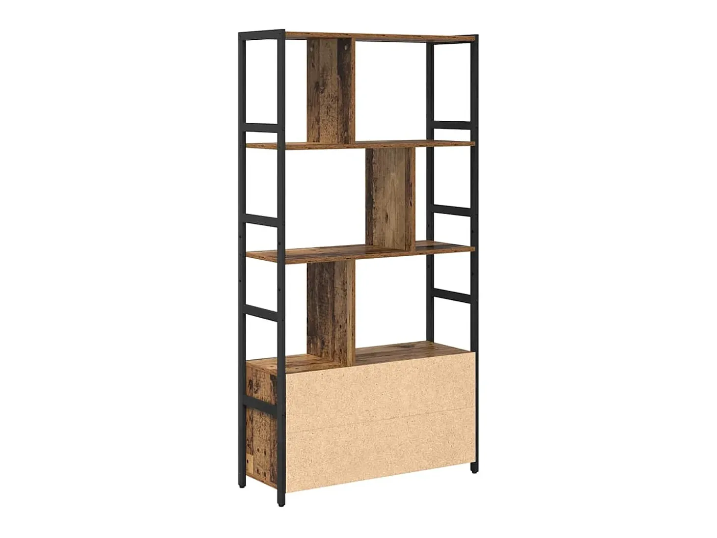 Estante de libros Madera vieja 80 x 30 x 155.5 cm