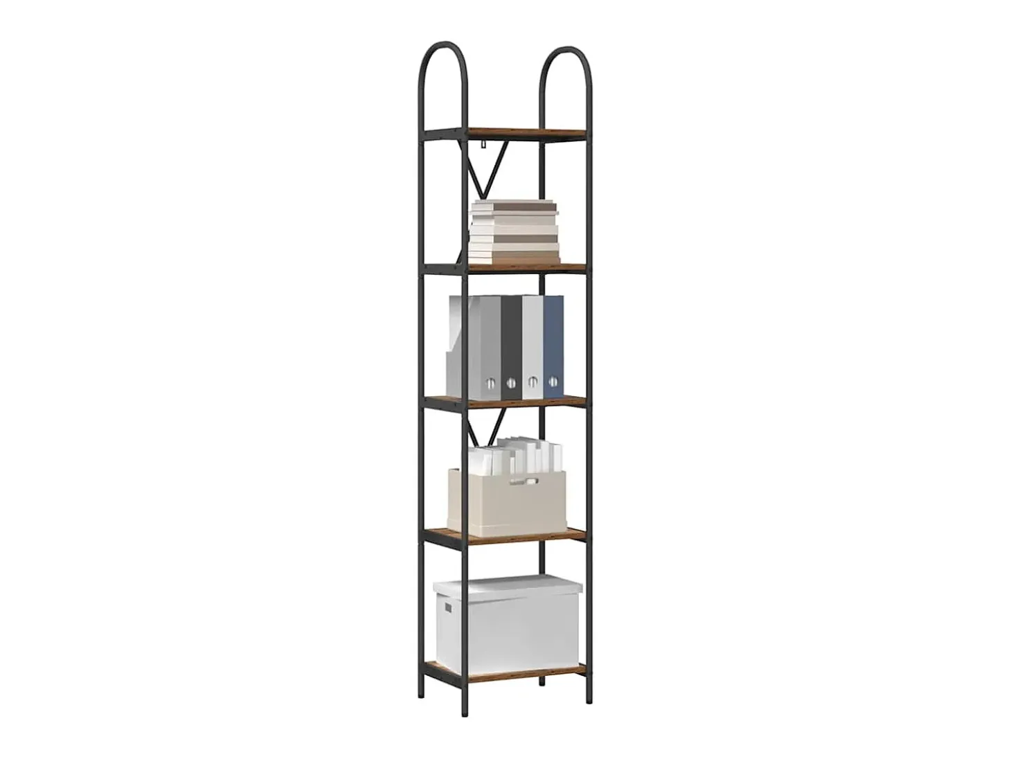 Estante de libros Madera vieja 40 x 30 x 183 cm