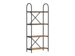 Estante de libros Madera vieja 60 x 30 x 146 cm