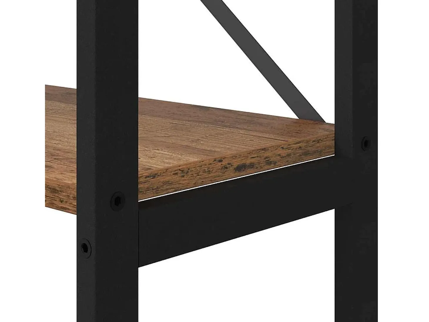 Estante de libros Madera vieja 156 x 25 x 167.5 cm