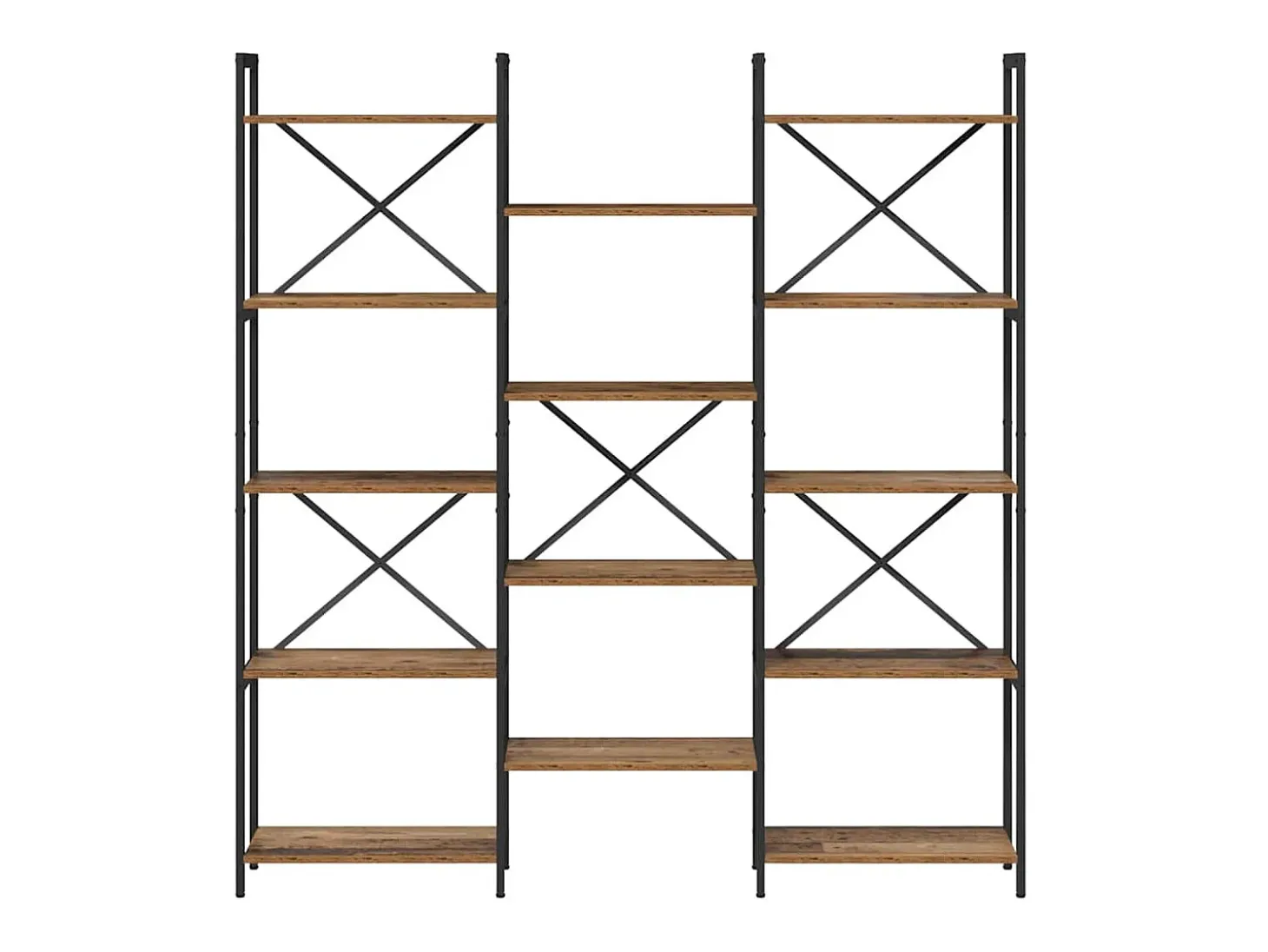 Estante de libros Madera vieja 156 x 25 x 167.5 cm