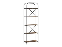 Estante de libros Roble ahumado 60 x 30 x 183 cm