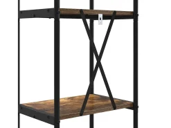 Estante de libros Roble ahumado 40 x 30 x 183 cm