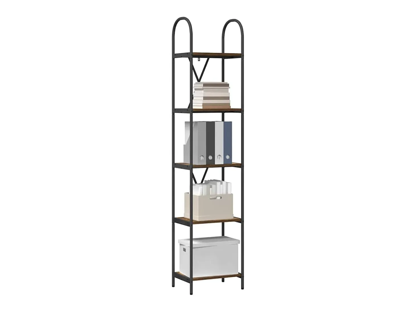 Estante de libros Roble ahumado 40 x 30 x 183 cm