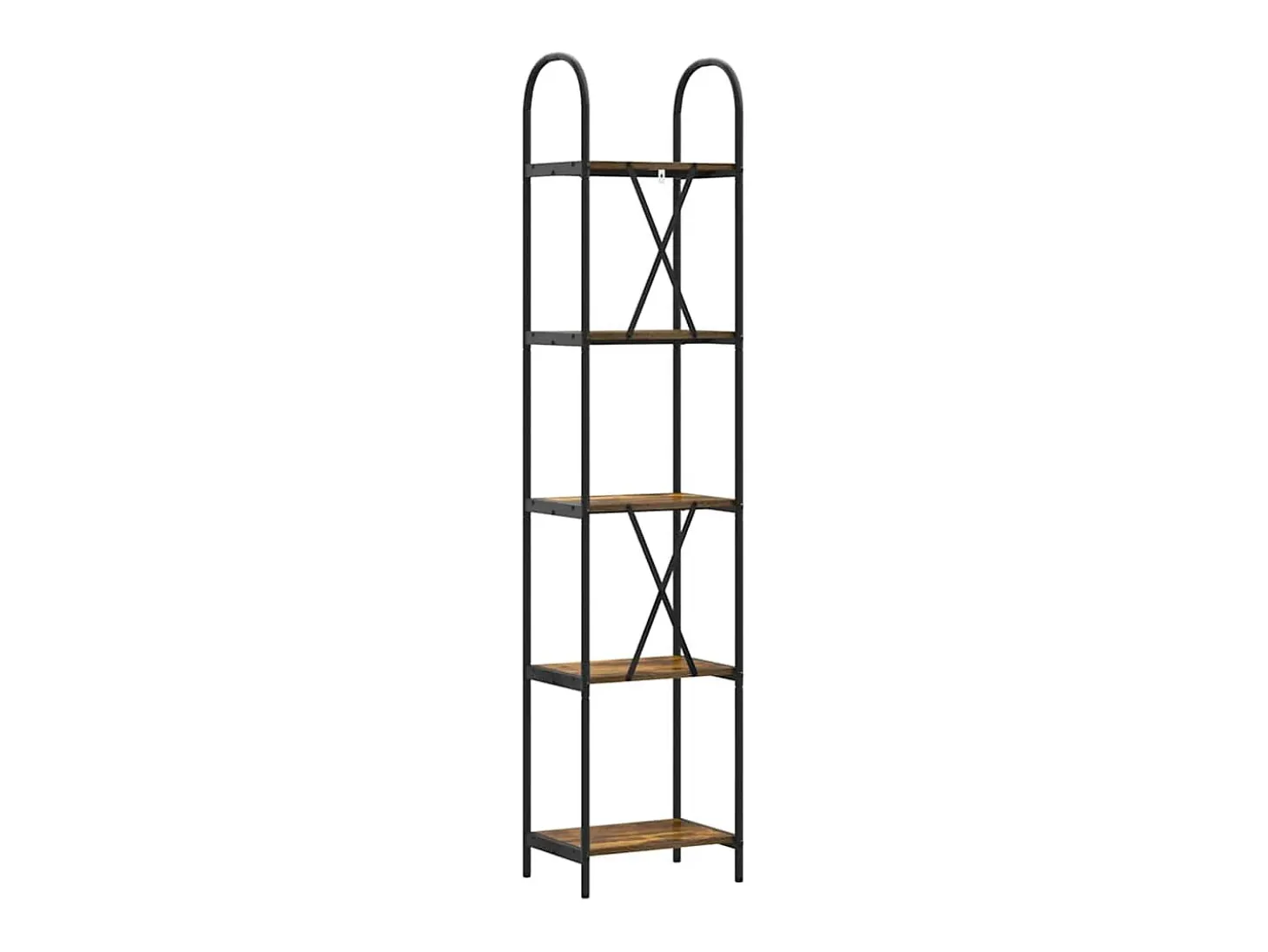 Estante de libros Roble ahumado 40 x 30 x 183 cm