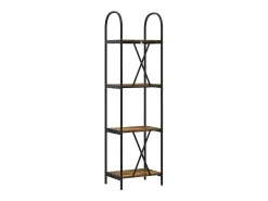 Estante de libros Roble ahumado 40 x 30 x 146 cm