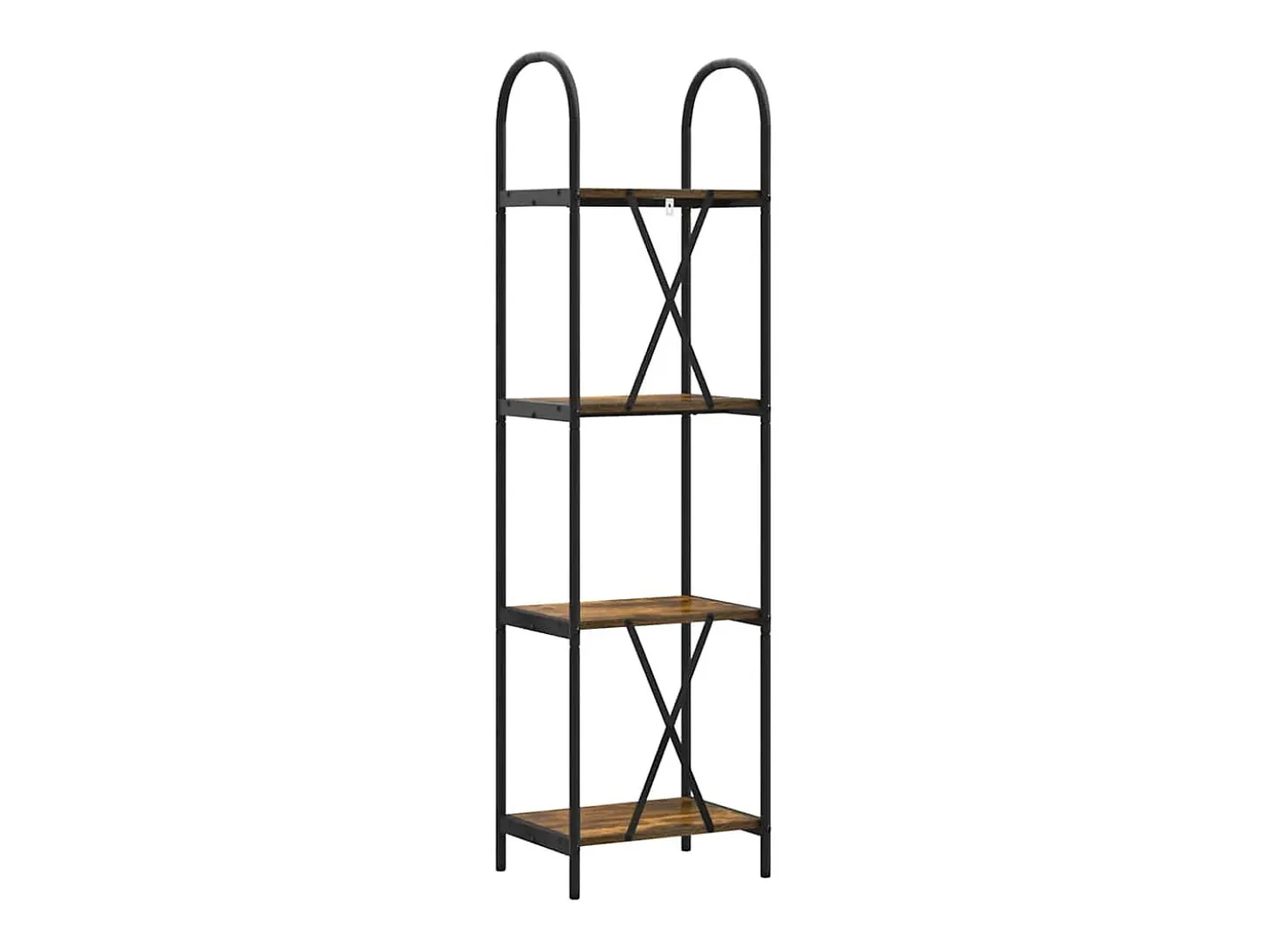 Estante de libros Roble ahumado 40 x 30 x 146 cm