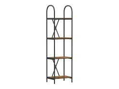 Estante de libros Roble ahumado 40 x 30 x 146 cm