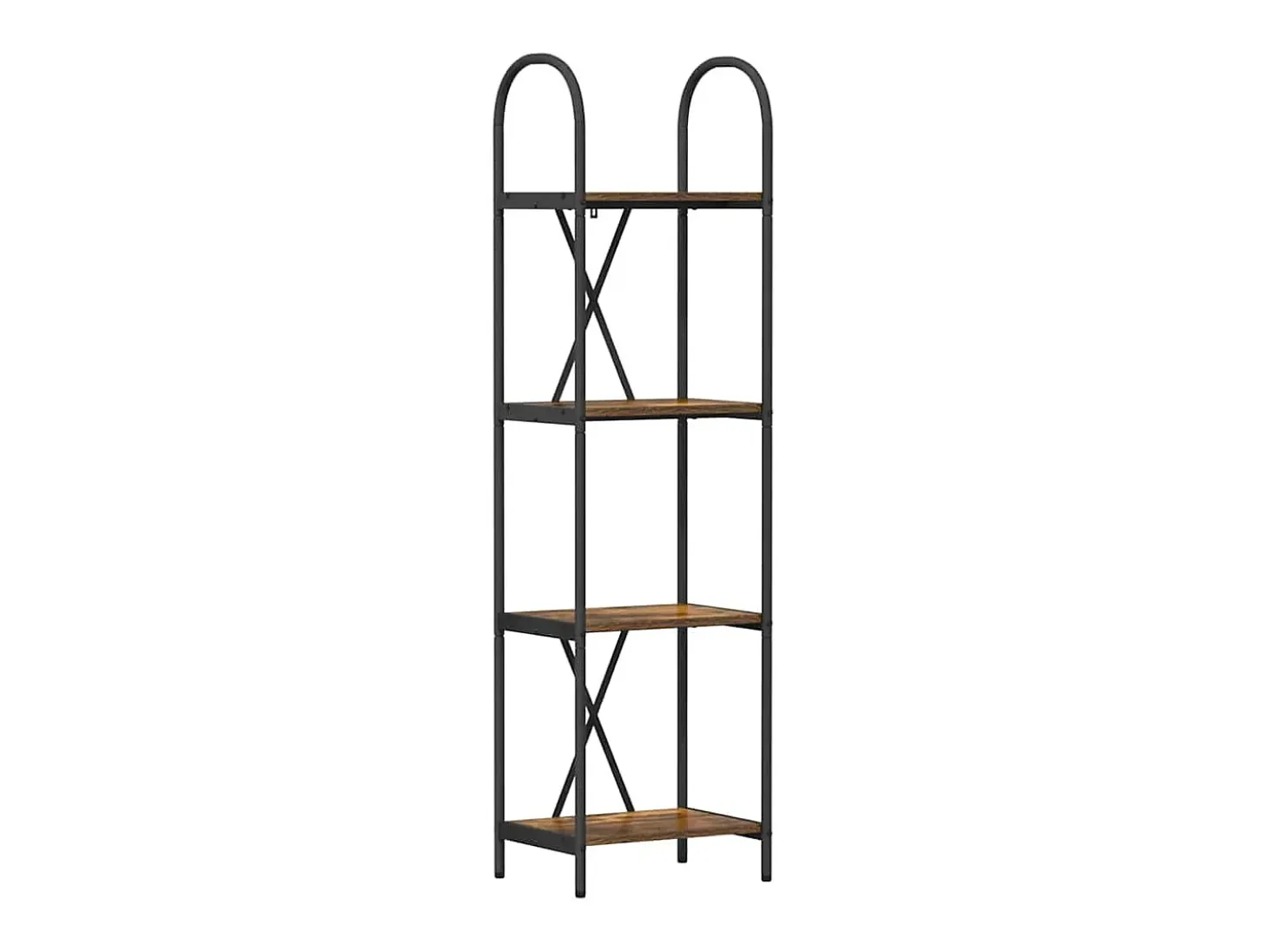 Estante de libros Roble ahumado 40 x 30 x 146 cm