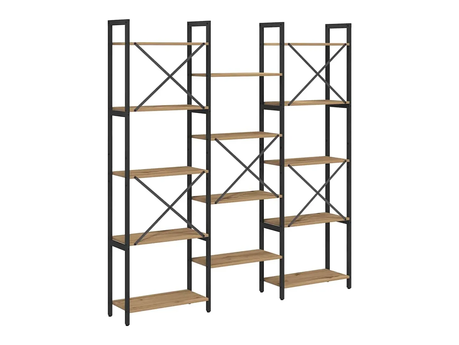 Estante de libros Roble artisan 156 x 25 x 167.5 cm