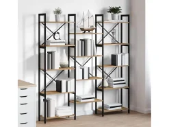 Estante de libros Roble artisan 156 x 25 x 167.5 cm