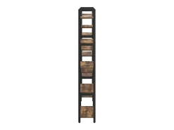 Estante de libros Roble ahumado 156 x 25 x 167.5 cm