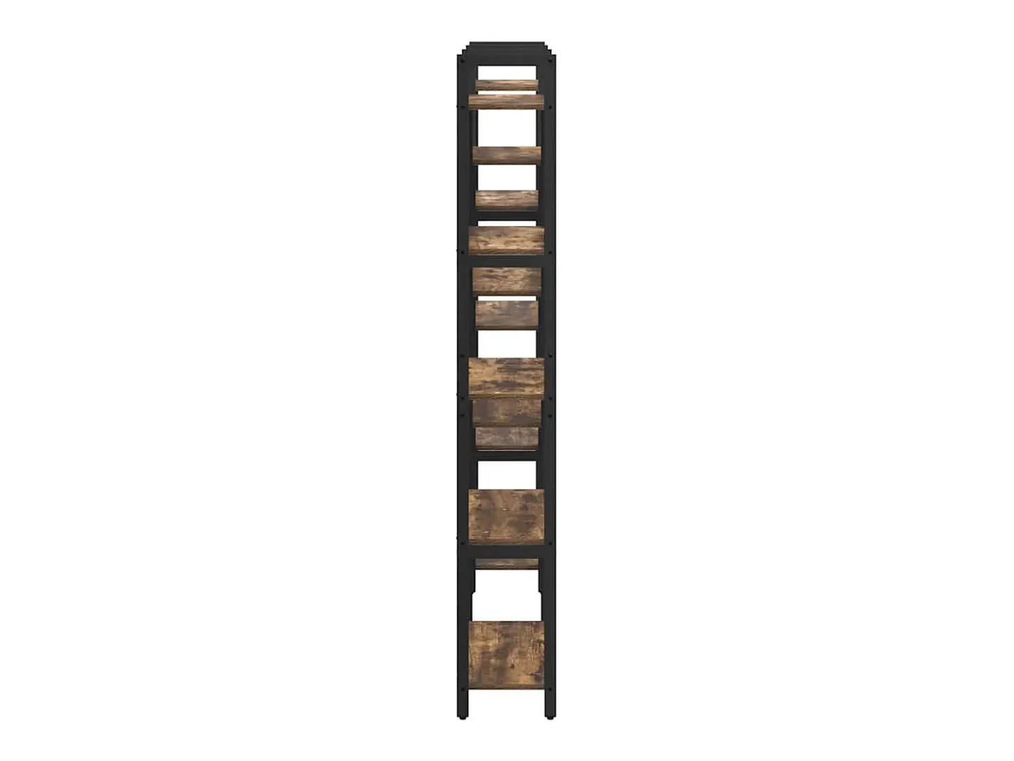 Estante de libros Roble ahumado 156 x 25 x 167.5 cm