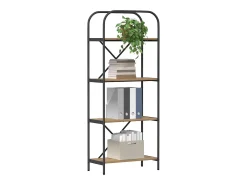 Estante de libros Roble artisan 60 x 30 x 146 cm