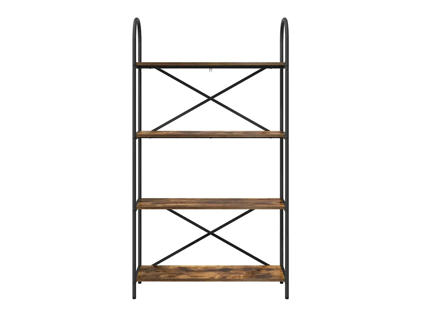 Estante de libros Roble ahumado 80 x 30 x 146 cm