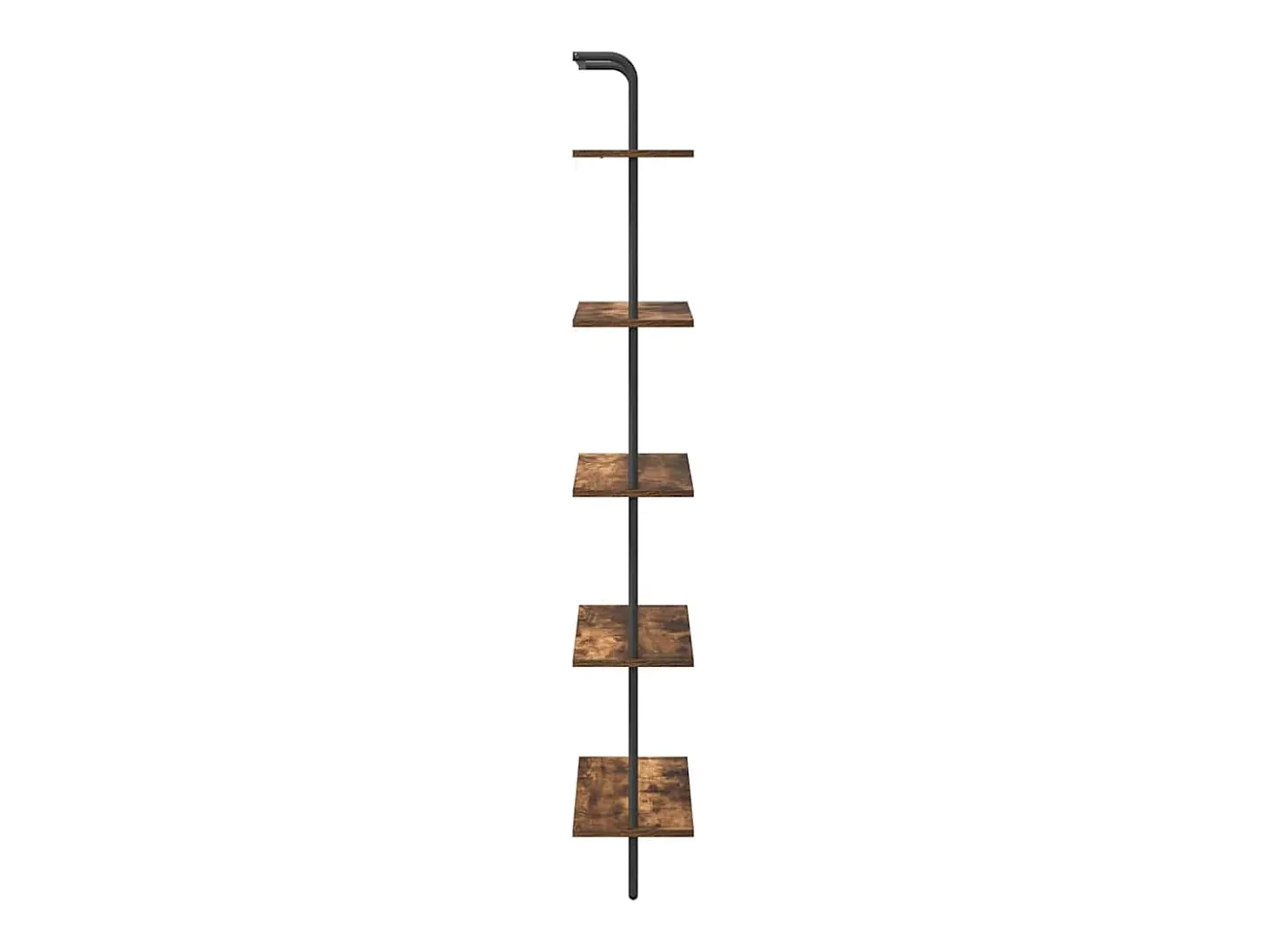 Estante de libros Roble ahumado 60 x 24 x 168 cm
