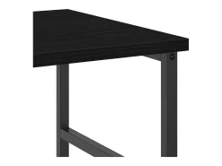 Estante de libros Roble negro 50x33x188.5cm