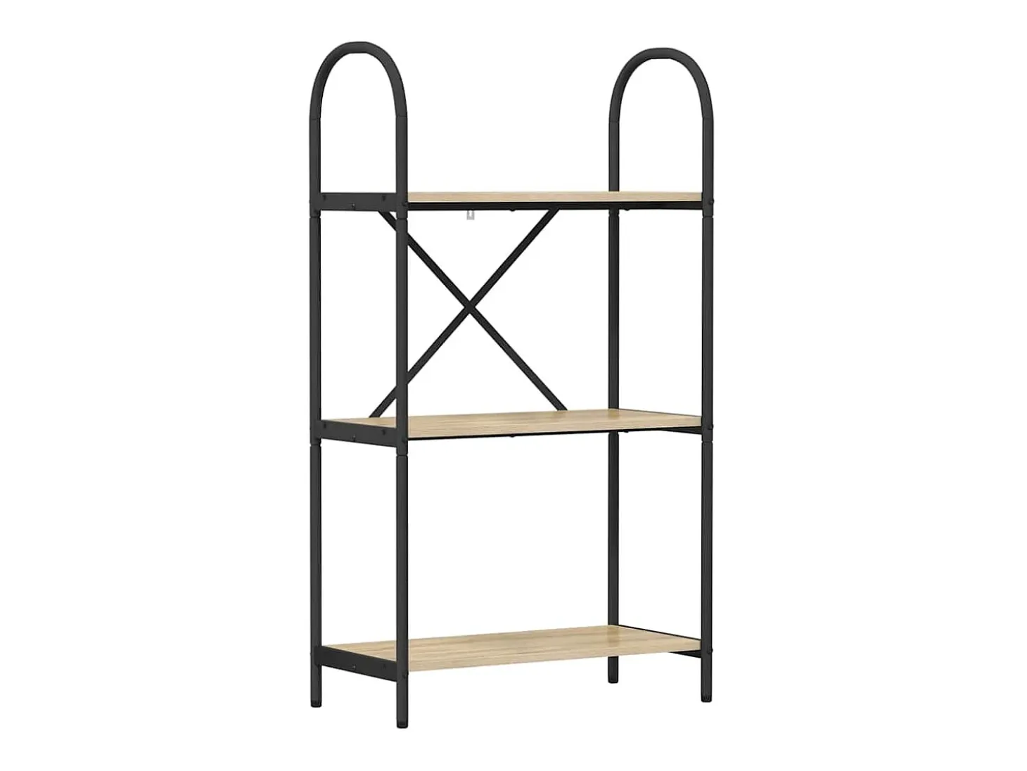 Estante de libros Roble Sonoma 60 x 30 x 109 cm