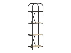 Estante de libros Roble Sonoma 40 x 30 x 146 cm