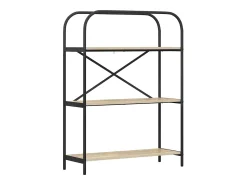 Estante de libros Roble Sonoma 80 x 30 x 109 cm