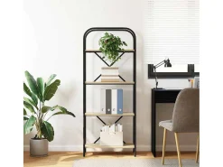 Estante de libros Roble Sonoma 60 x 30 x 146 cm