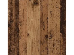 Estante de pared con cajones de madera vieja de ingeniería de madera