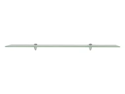 Estante de pared de vidrio 100 x 10 cm 8 mm