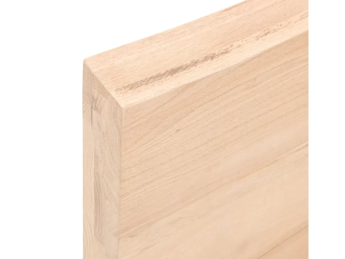 Estante de pared 80x50x(2-6) cm madera maciza de roble sin tratar