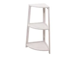 Estante esquinero MCW-K44, blanco shabby