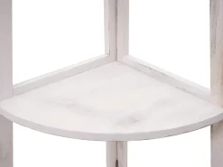 Estante esquinero MCW-K44, blanco shabby