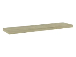 Estante estantería 4 uds contrachapada roble Sonoma 40x10x1,5cm
