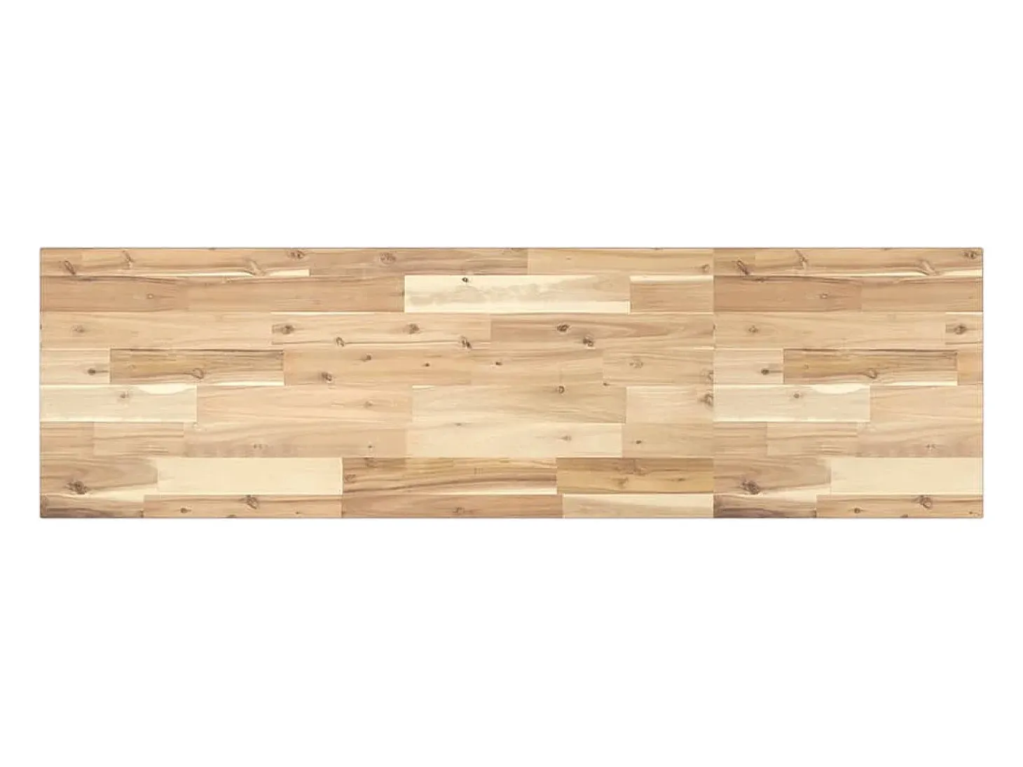 Estante flotante 140x40x2 cm madera maciza de acacia sin tratar