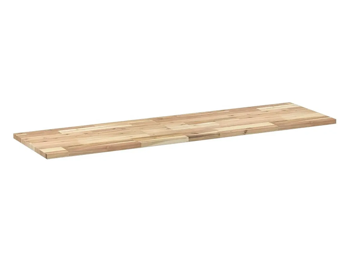 Estante flotante 140x40x2 cm madera maciza de acacia sin tratar