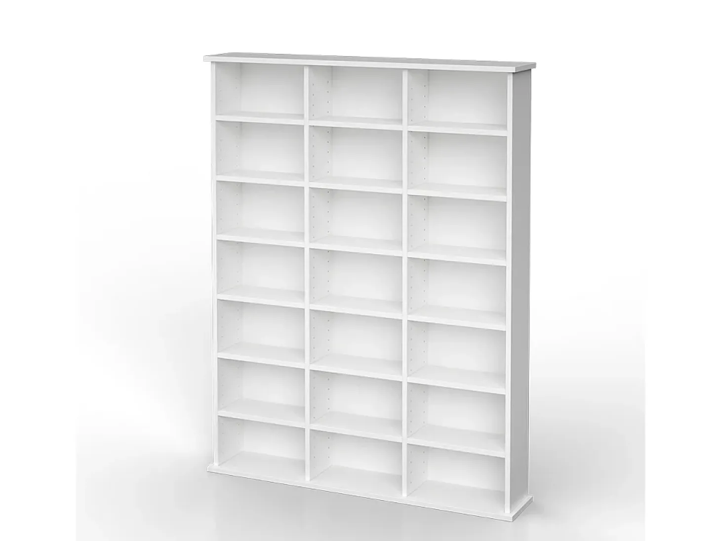 Estante para CDs blanco 105.4x19x136 jukebox